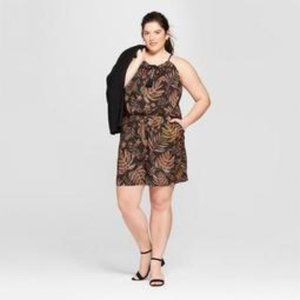 **3X**PLUS SIZE TANK ROMPER